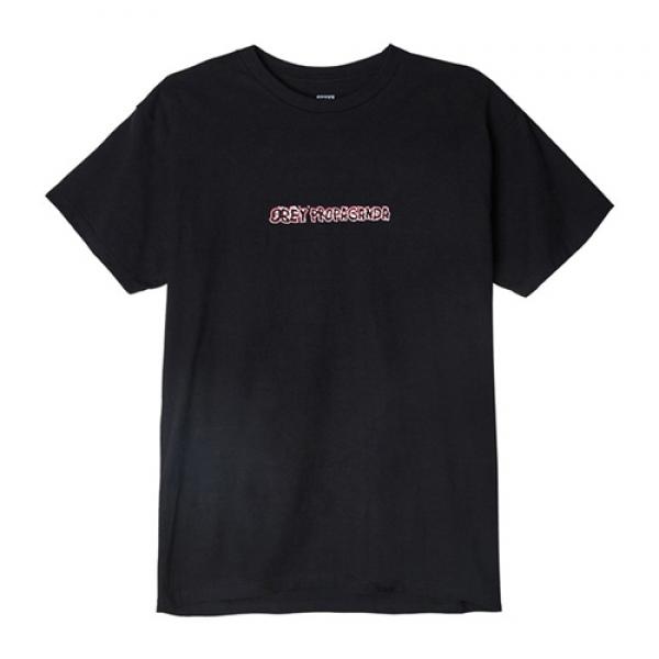 (163081557)PUBLIC OPINION TEE-BLK